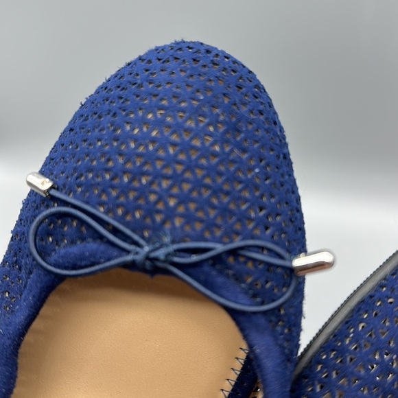 Kari blue women’s blue ballet flat shoes size 8.5 - Picture 8 of 10
